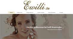Desktop Screenshot of ewilli.de